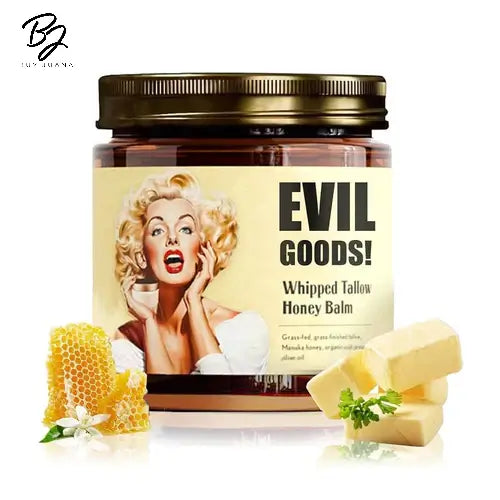 Evil Goods – Crema de Sebo & Miel: Nutrición Profunda para una Piel Suave y Revitalizada
