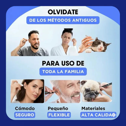 Audiscope Pro™ – Dile Adiós a la Cera con Precisión y Seguridad