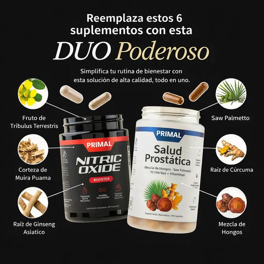 COMBO PRASTATE HEALTH + NITRIC OXIDE