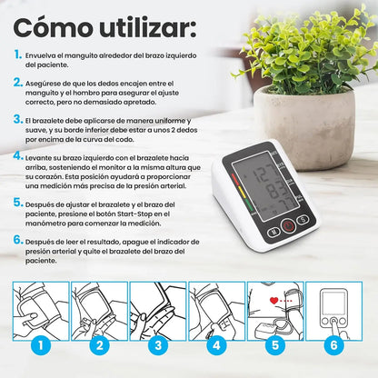 🩺Youcare® Monitorea tu presión en minutos con guía por voz en español