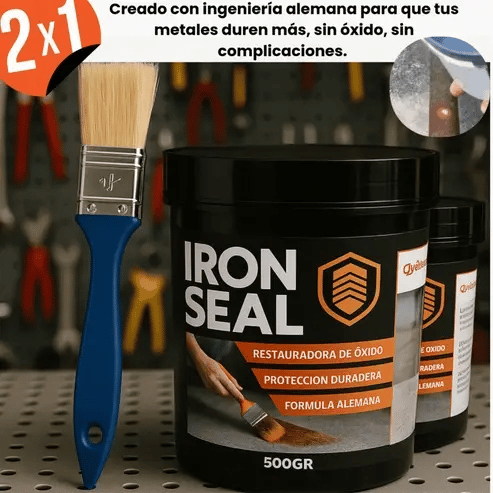 IRON SEALS™️ Chao Oxido Pintura Anti-corrosiva 2X1 HOYY